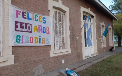 EN EL 110° ANIVERSARIO DE GIRODÍAS, LA SUB DELEGADA, MIRTA FOLCO DESTACÓ EL TRABAJO DE LA COMUNIDAD Y PIDIÓ A LOS VECINOS QUE “SE SIGAN CUIDANDO COMO HASTA AHORA”