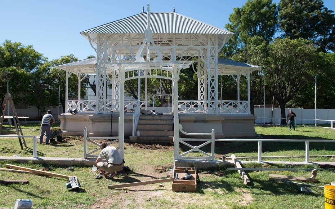 Este miércoles se inaugurará la glorieta del Jardín Nº 901