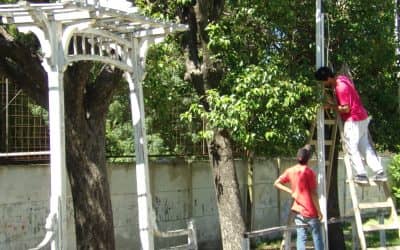 En diciembre se inauguran las reformas de la glorieta del jardín 901