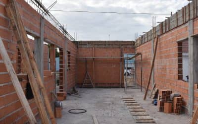 RAPIDO AVANCE EN LA CONSTRUCCION DE LA NUEVA GUARDIA DEL HOSPITAL DR. PEDRO T. ORELLANA