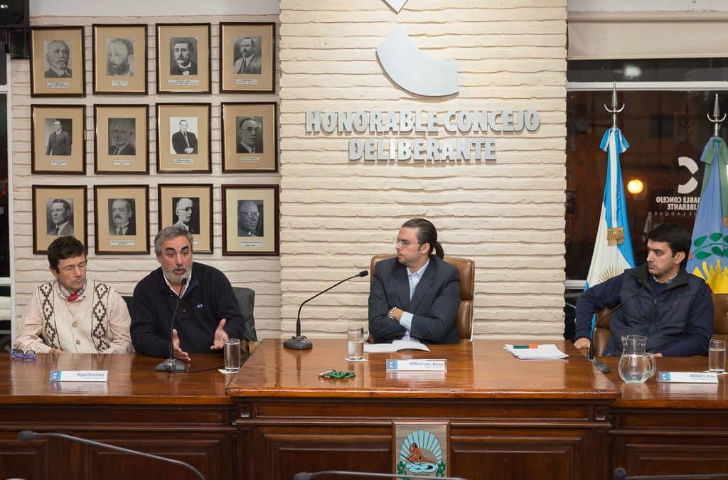 El Intendente dio detalles a los concejales de la situación hídrica
