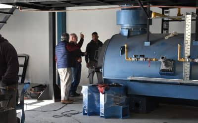 ÚLTIMO TRAMO DE LA INSTALACIÓN DEL NUEVO HORNO PIROLÍTICO EN EL PROLIM: YA ESTÁ LISTA EN UN 95%