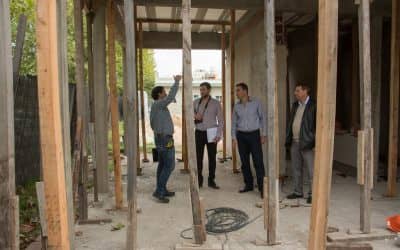 Funcionarios provinciales recorrieron las obras financiadas con el Fondo de Infraestructura