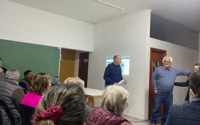 EL INTENDENTE PARTICIPÓ DEL HOMENAJE QUE EL COLECTIVO TRENQUE LAUQUEN POR MÁS PARTICIPACIÓN LE HIZO AL ARQ. EDUARDO GALEAZZI