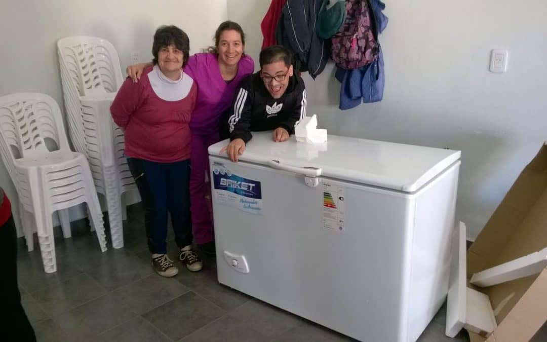 El Centro de Día adquirió un frezeer