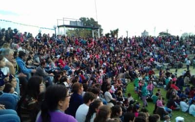 Multitudinario festejo del Día del Niño en el Parque Municipal