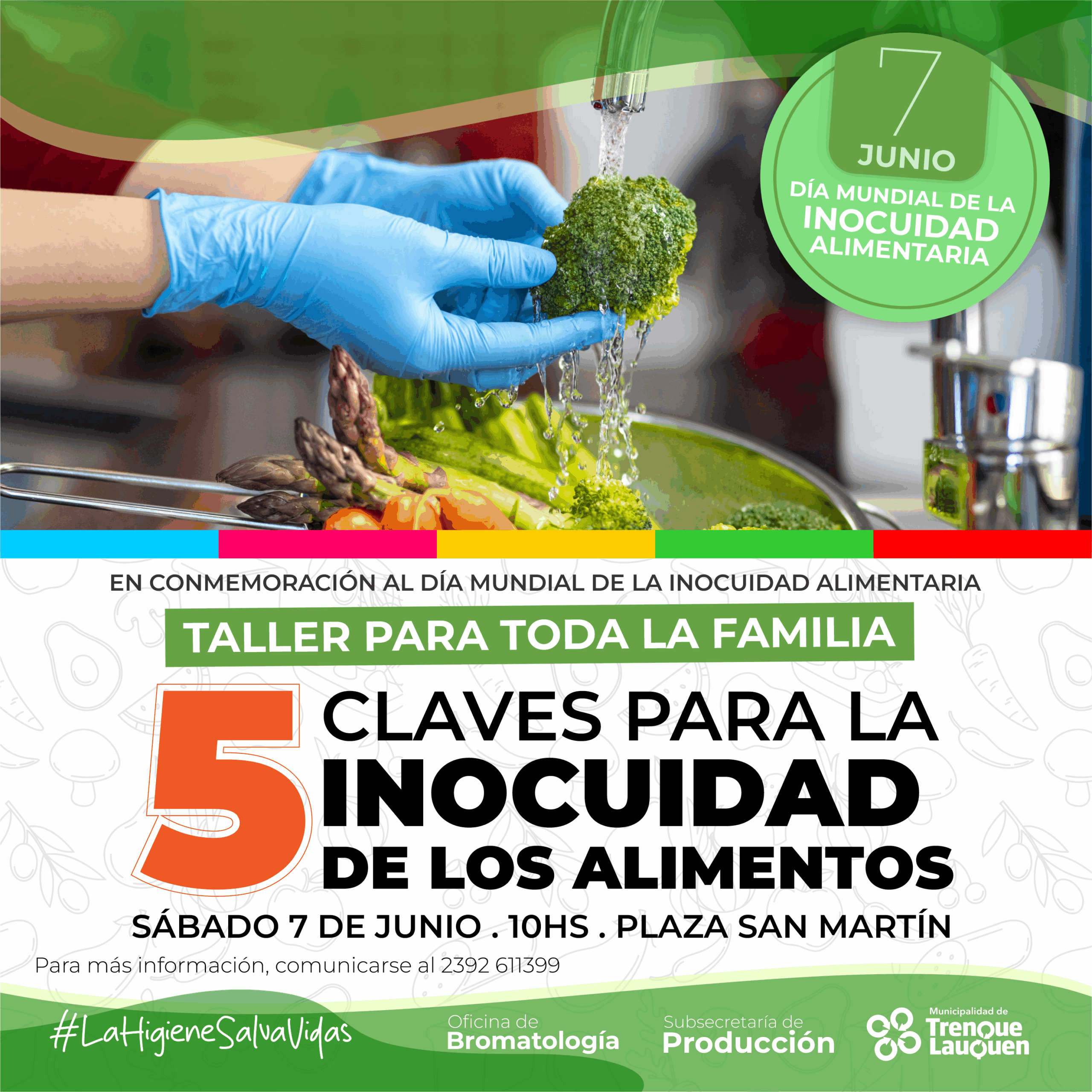 DÍA MUNDIAL DE LA INOCUIDAD ALIMENTARIA: EL SÁBADO 7 DE JUNIO HABRÁ UN ...