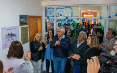 EL INTENDENTE PARTICIPÓ DEL ACTO DE IMPOSICIÓN DEL NOMBRE “HÉROES DEL CRUCERO ARA GENERAL BELGRANO” AL JARDÍN 913