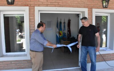 EL INTENDENTE FRANCISCO RECOULAT ACOMPAÑÓ LA INAUGURACIÓN DEL CREMATORIO UBICADO EN EL PREDIO DEL CEMENTERIO LOCAL