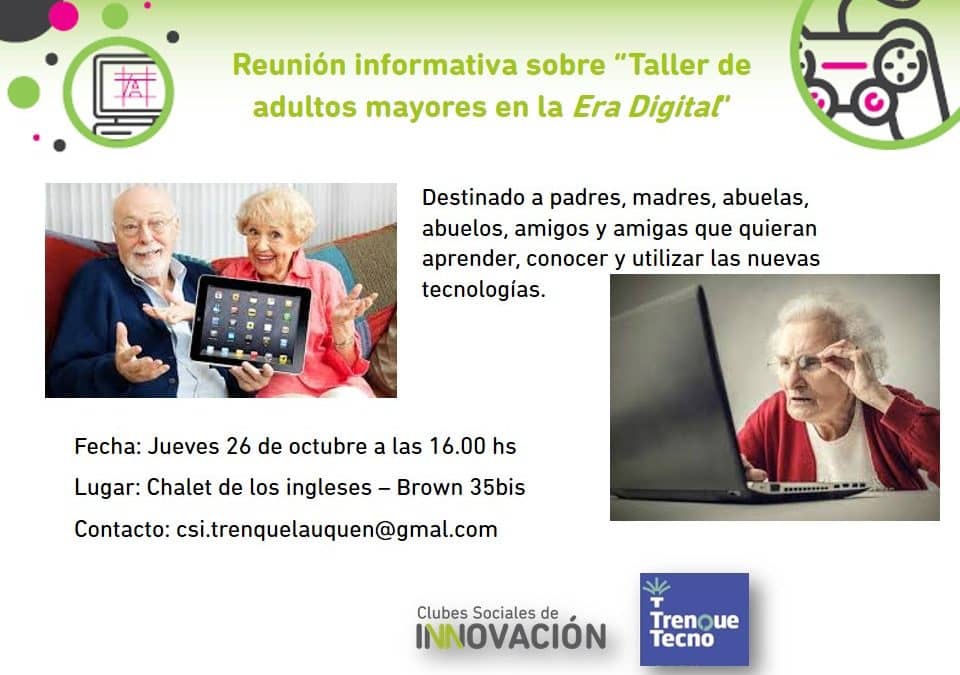 Se ofrecerán nuevos talleres en el Club Social de Innovación