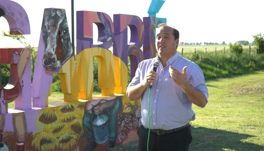 EL INTENDENTE FRANCISCO RECOULAT DESTACÓ EL TRABAJO CONJUNTO Y EL VALOR SIMBÓLICO DEL PUNTO TRIPARTITO EN EL ANIVERSARIO DE GARRÉ