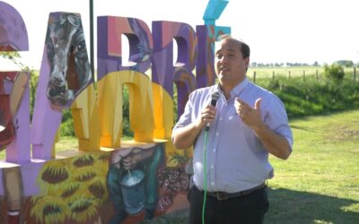 EL INTENDENTE FRANCISCO RECOULAT DESTACÓ EL TRABAJO CONJUNTO Y EL VALOR SIMBÓLICO DEL PUNTO TRIPARTITO EN EL ANIVERSARIO DE GARRÉ