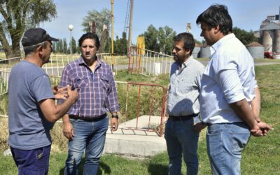 EL INTENDENTE INTERINO EN 30 DE AGOSTO: RECORRIDA POR OBRAS EN MARCHA Y PLANIFICADAS PARA EJECUTAR ESTE AÑO