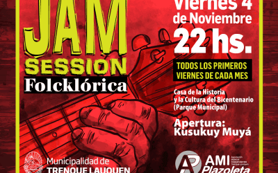 Jam Session: hoy (viernes) en la Casa de la Cultura