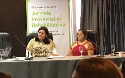 LA TITULAR DEL ÁREA DE DISCAPACIDAD EXPUSO EN LA “JORNADA PROVINCIAL DE REHABILITACIÓN”