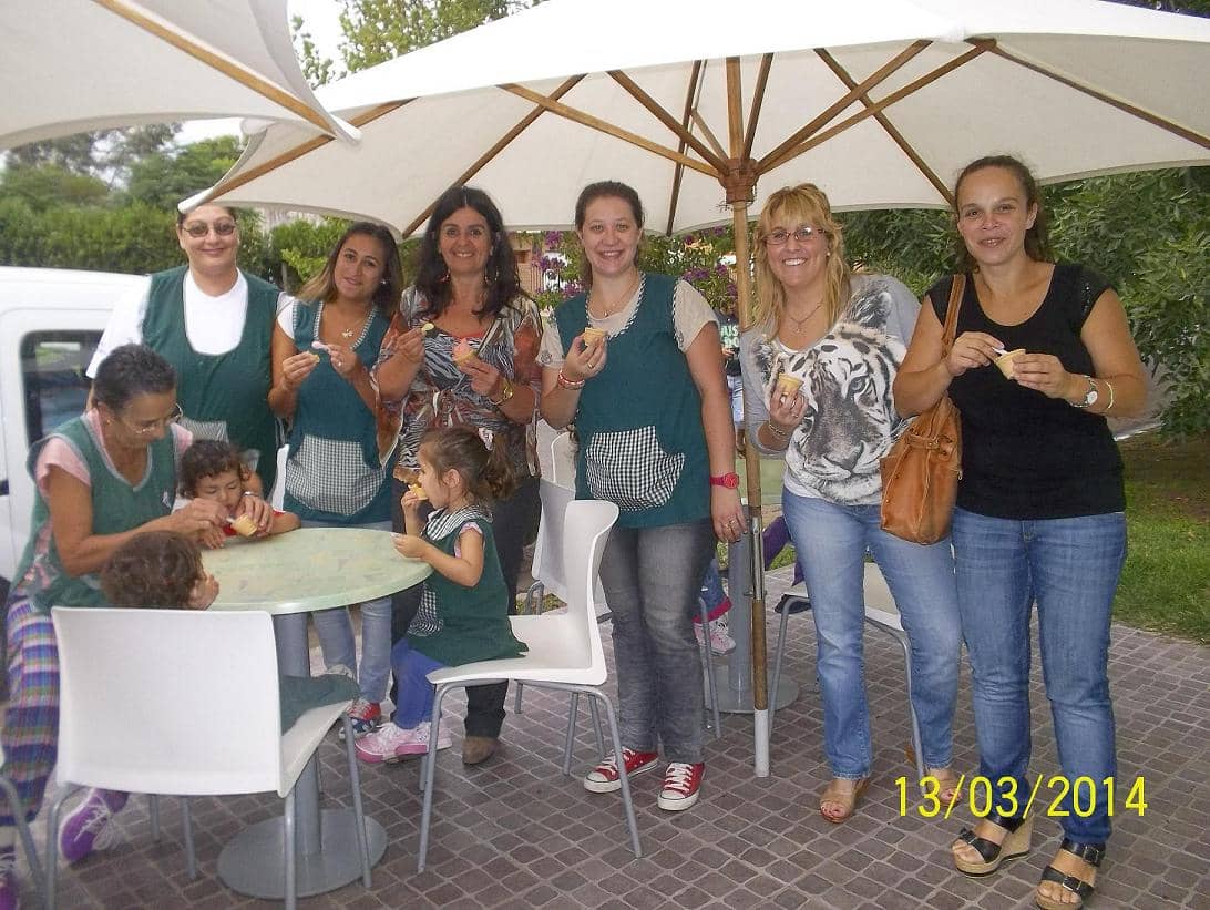 Visita de los alumnos de «Manuelita»