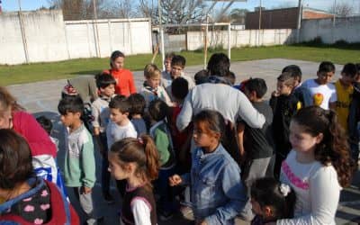 Se realizó una jornada recreativa por el Día del Niño