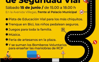 “POR UN TRENQUE MÁS SEGURO”: ESTE SÁBADO (15) SE REALIZARÁ UNA JORNADA RECREATIVA DE SEGURIDAD VIAL EN LA AVENIDA VILLEGAS