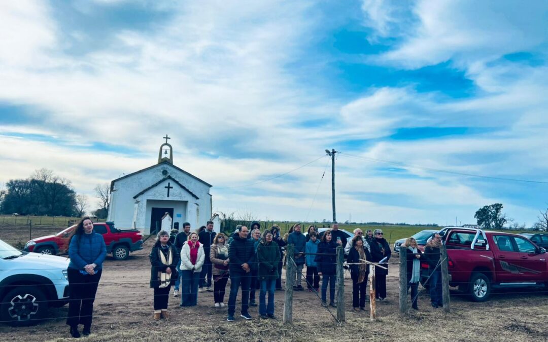 TRONGÉ CELEBRÓ EL DÍA DE SANTA ANA CON UNA MISA, UN HOMENAJE A TRES VECINAS DESTACADAS Y UN ALMUERZO COMPARTIDO
