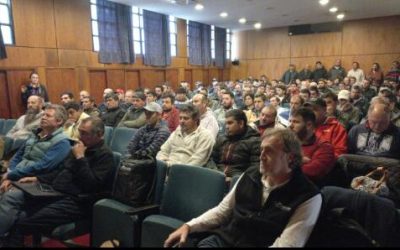 MÁS DE 140 APLICADORES TERRESTRES ASISTIERON A LA JORNADA DE CAPACITACIÓN DEL CURSO MUNICIPAL QUE SE DICTÓ EN EL CENTRO CÍVICO