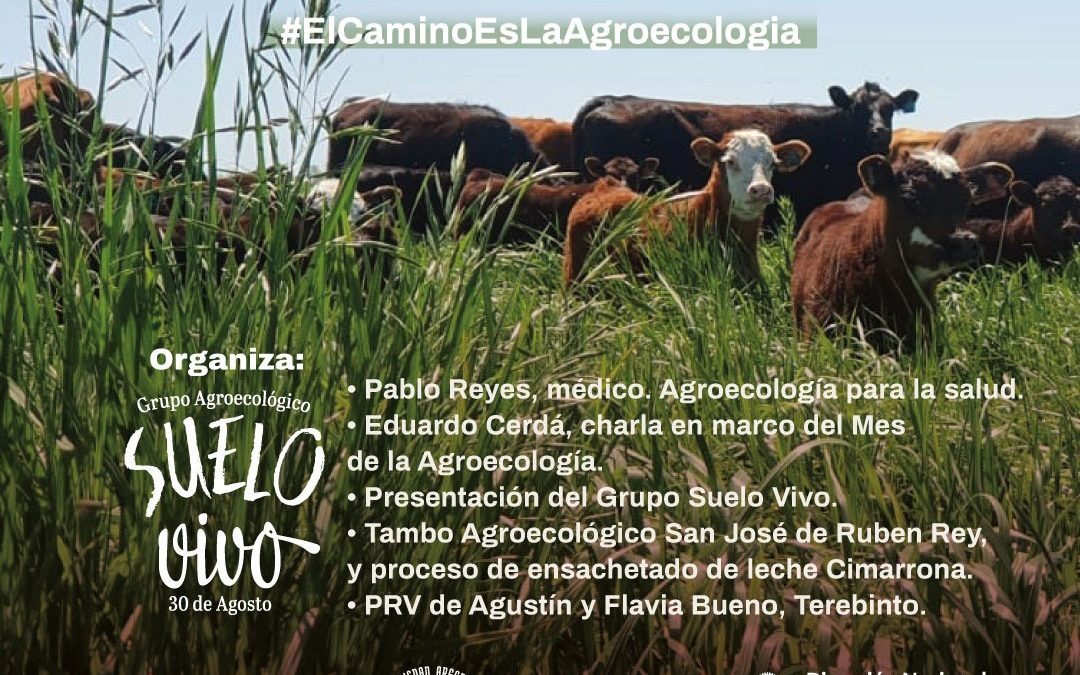 HABRÁ UNA JORNADA DE AGROECOLOGÍA, ABIERTA A TODA LA COMUNIDAD, EL PRÓXIMO MARTES (16) EN TREINTA DE AGOSTO