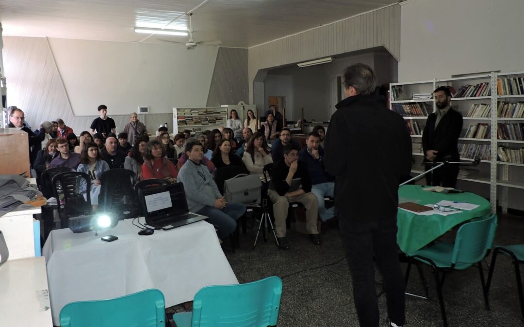 CON EL ACOMPAÑAMIENTO DE LA COMUNIDAD SE LLEVÓ A CABO LA JORNADA DE HISTORIA “PENSAR GUAZZONE ES PENSAR BERUTI”