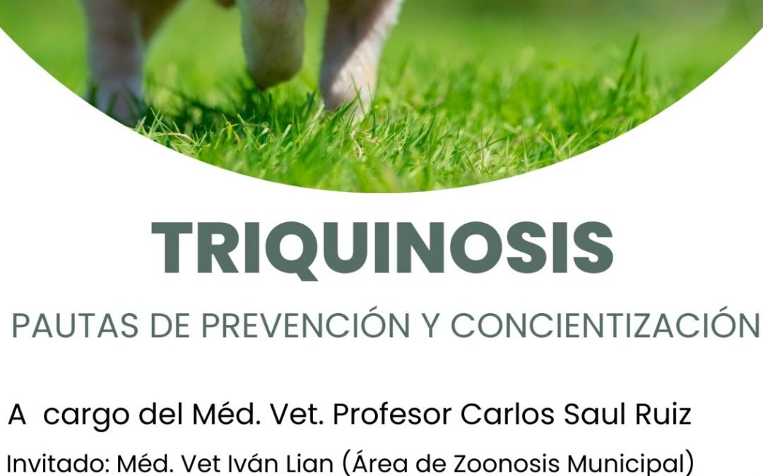 BERUTI: JORNADA SOBRE TRIQUINOSIS EN EL INSTITUTO AGROTÉCNICO PADRE CASTELLARO, EL PRÓXIMO JUEVES (28)