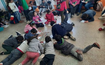 ALUMNOS/AS Y DOCENTES DE LA CASA DEL NIÑO Y RESIDENTES DEL HOGAR  CASTELLA CELEBRARON HOY EL DÍA DEL AMIGO CON UNA JORNADA DE LECTURA