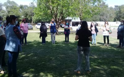 POR EL NUEVO SISTEMA DE RECOLECCIÓN DE RESIDUOS Y LA CAMPAÑA DE LOS “DÍAS VERDES” SE REALIZÓ UNA JORNADA DE TABAJO EN EL POLO AMBIENTAL