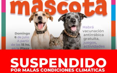 POR PRONÓSTICO DE LLUVIAS SE SUSPENDIÓ LA JORNADA DE CUIDADO RESPONSABLE DE MASCOTAS