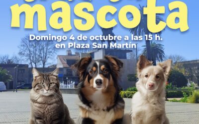 EL MUNICIPIO ORGANIZA UNA JORNADA DE CUIDADO RESPONSABLE DE MASCOTAS ABIERTA A LA COMUNIDAD, ESTE DOMINGO 4 DE OCTUBRE EN PLAZA SAN MARTÍN