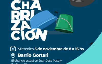PREVENCIÓN DEL DENGUE: JORNADA DE DESCACHARRIZACIÓN Y RECORRIDA DE PROMOTORES DE SALUD, ESTE MIÉRCOLES (5) EN EL BARRIO GORTARI