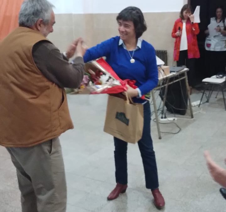 EL INTENDENTE FERNÁNDEZ Y FUNCIONARIOS MUNICIPALES PARTICIPARON DEL ACTO DE DESPEDIDA A LA INSPECTORA JEFE DE EDUCACIÓN DISTRITAL ALEJANDRA MARINO