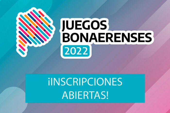 JUEGOS BONAERENSES 2022: SE ABRIERON LAS INSCRIPCIONES A LAS DISTINTAS DISCIPLINAS DEPORTIVAS
