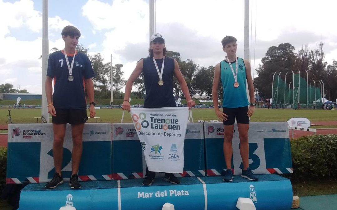 A UN DÍA DEL CIERRE, TRENQUE LAUQUEN SUMA NUEVE MEDALLAS: TRES DE ORO, CINCO DE PLATA Y UNA DE BRONCE