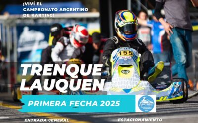 EL CAMPEONATO ARGENTINO DE KARTING 2025 ARRANCA ESTE FIN DE SEMANA EN TRENQUE LAUQUEN