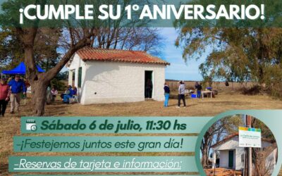 JORNADA DE FESTEJO CON ALMUERZO Y MÚSICA, EL SÁBADO 6 DE JULIO EN LA CASITA DE LÉRTORA POR SU PRIMER ANIVERSARIO