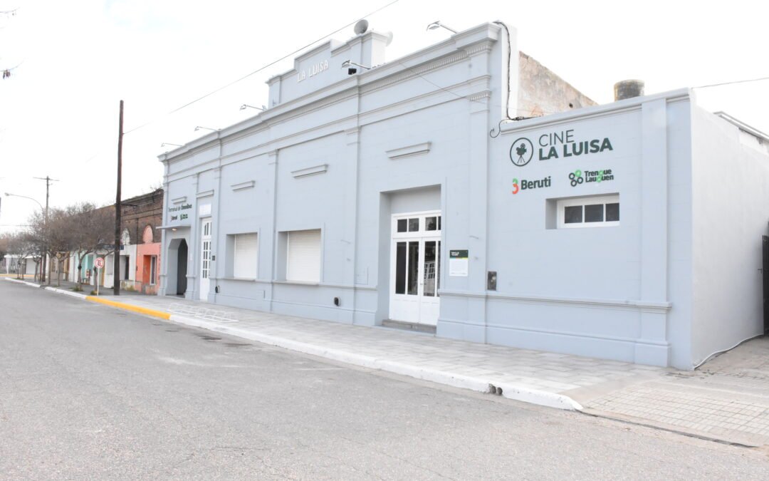 ÚLTIMA ETAPA DE LA REFACCIÓN INTEGRAL DEL CINE LA LUISA Y MEJORAS EN EL EDIFICIO DE LA DELEGACIÓN DE BERUTI