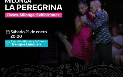 OTRA MOVIDA TANGUERA EN LA CIUDAD: EL SÁBADO (21) LLEGA “LA PEREGRINA”, CON CLASES, EXHIBICIÓN Y UN CIERRE A PURA MILONGA