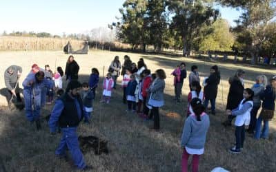 El Municipio entregó mobiliario y otros elementos a la Escuela de La Zanja