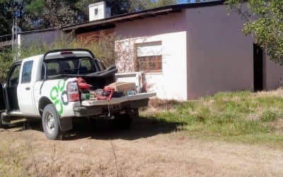 Se repara una vivienda donde funcionará el servicio de enfermería de La Carreta