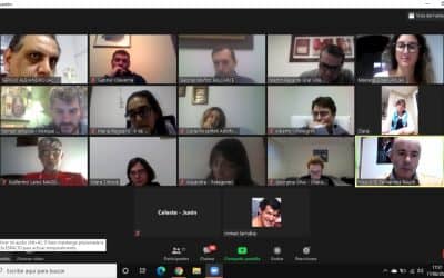 VIDEOCONFERENCIA DE RESPONSABLES DE RECURSOS HUMANOS DE VEINTE MUNICIPIOS BONAERENSES PARA TRABAJAR EN PROBLEMÁTICAS DEL ÁREA