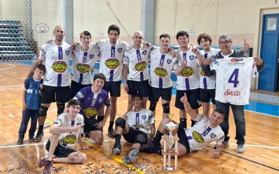 DEPORTIVO PEHUAJÓ SE CONSAGRÓ CAMPEÓN DEL TORNEO APERTURA DE LA LIGA MUNICIPAL DE VÓLEY MASCULINO