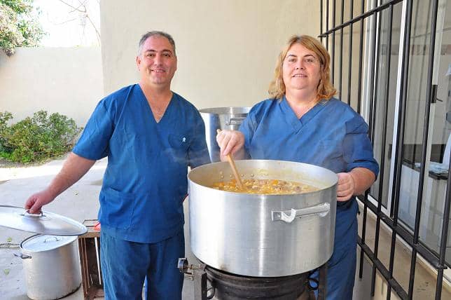 Locro en el Centro de Día