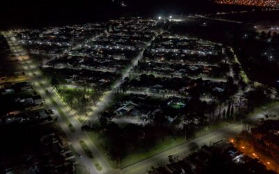 MODERNIZACIÓN DEL ALUMBRADO PÚBLICO: EL MUNICIPIO COMPLETÓ EL RECAMBIO DE 150 LUMINARIAS LED EN BARRIO PARQUE – EVITA CENTENARIO