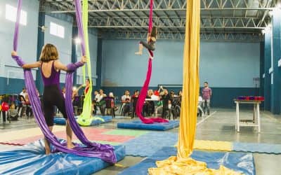 «VOLARTE», LA MUESTRA ANUAL DEL TALLER DE ACROTELAS PARA DISFRUTAR MAÑANA (SÁBADO) EN EL CEF Nº18
