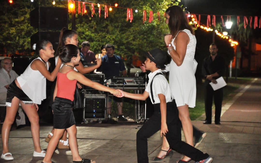 La plaza Italia fue escenario de la milonga a cielo abierto