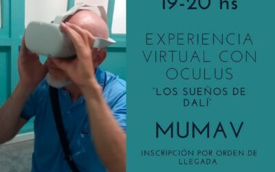 EL MUMAV Y UNA NUEVA EXPERIENCIA VIRTUAL CON OCULUS, “LOS SUEÑOS DE DALÍ”