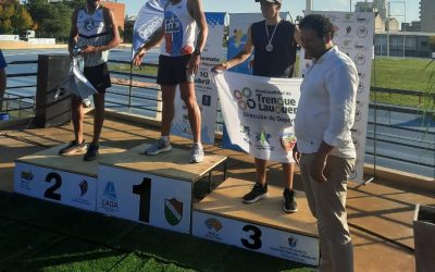 AUNQUE ES CATEGORÍA U-20, SANTIAGO MADROÑAL SOBRESALIÓ EN EL NACIONAL DE MAYORES: FUE BRONCE EN SALTO EN ALTO Y SALTO EN LARGO