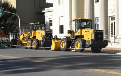 EL MUNICIPIO YA RECIBIÓ LA PALA CARGADORA Y LA MOTONIVELADORA QUE COMPRÓ MEDIANTE LICITACIONES PÚBLICA